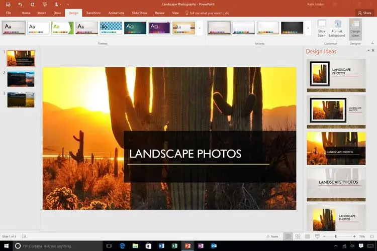 powerpoint designer