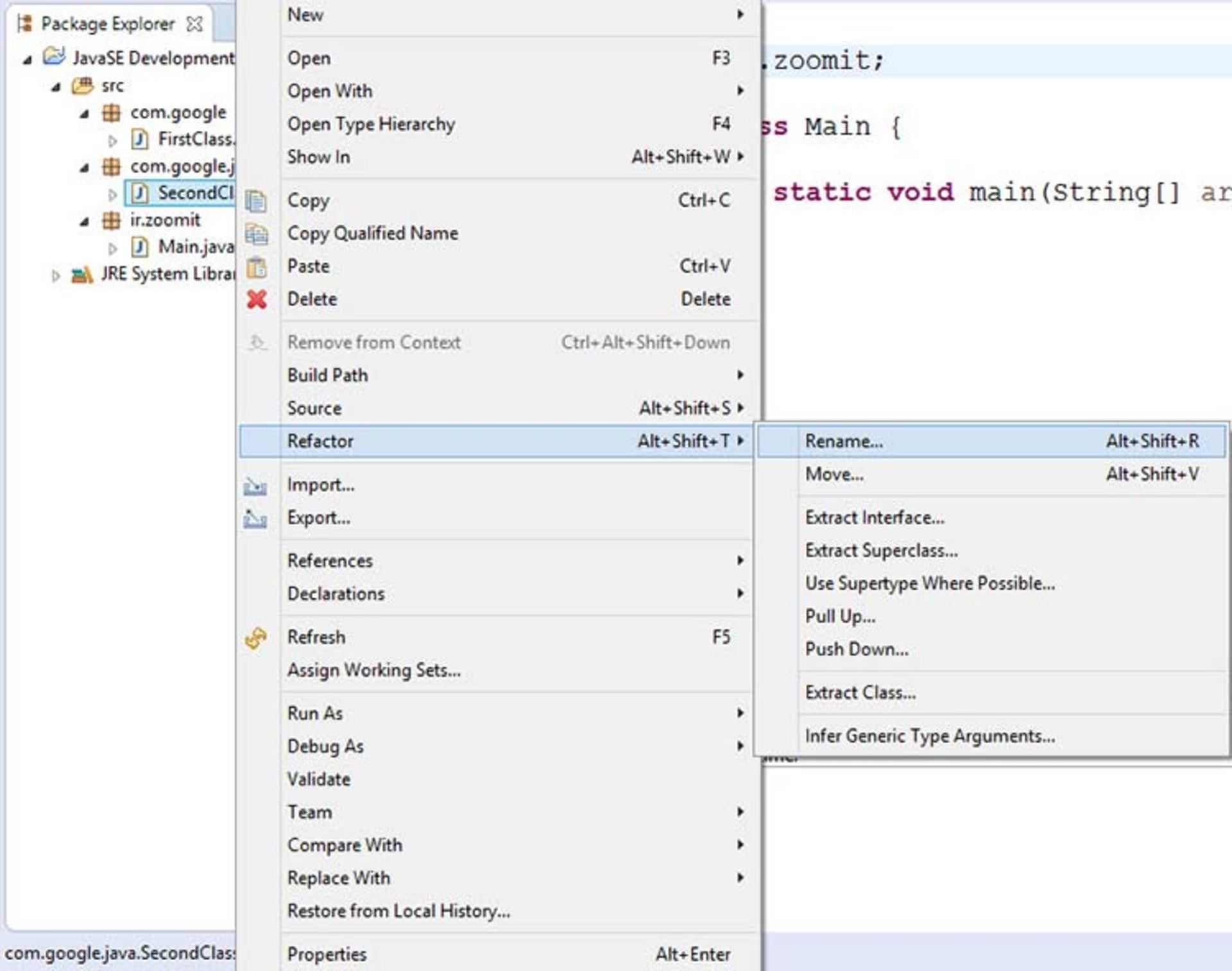 Refactor