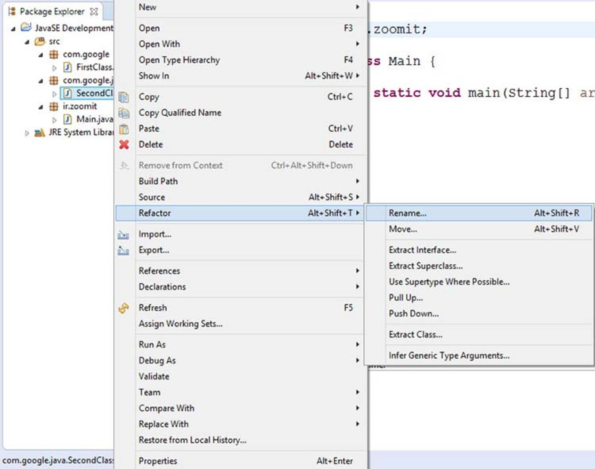 Refactor