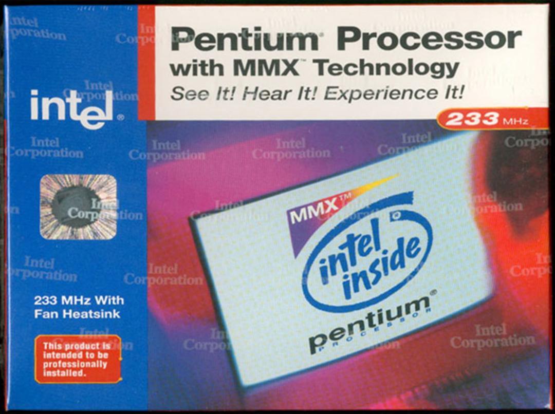 پردازنده اینتل intel pentium mmx