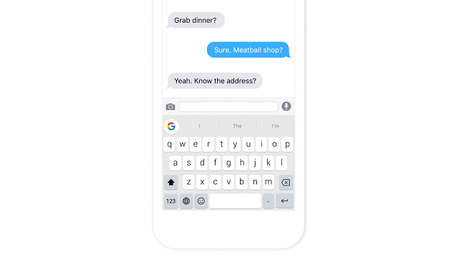 google Gboard keyboard