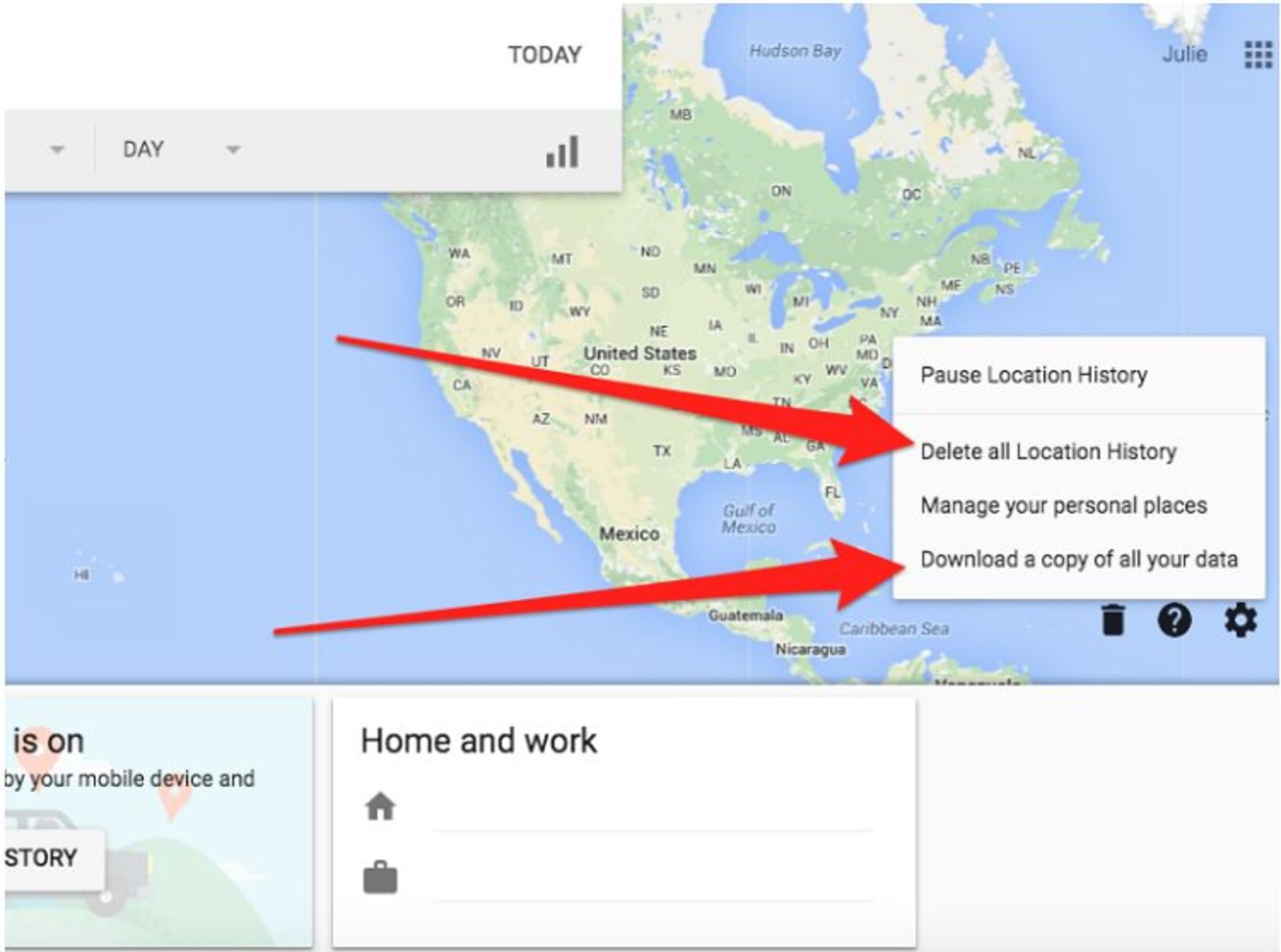 اطلاعات گوگل 7