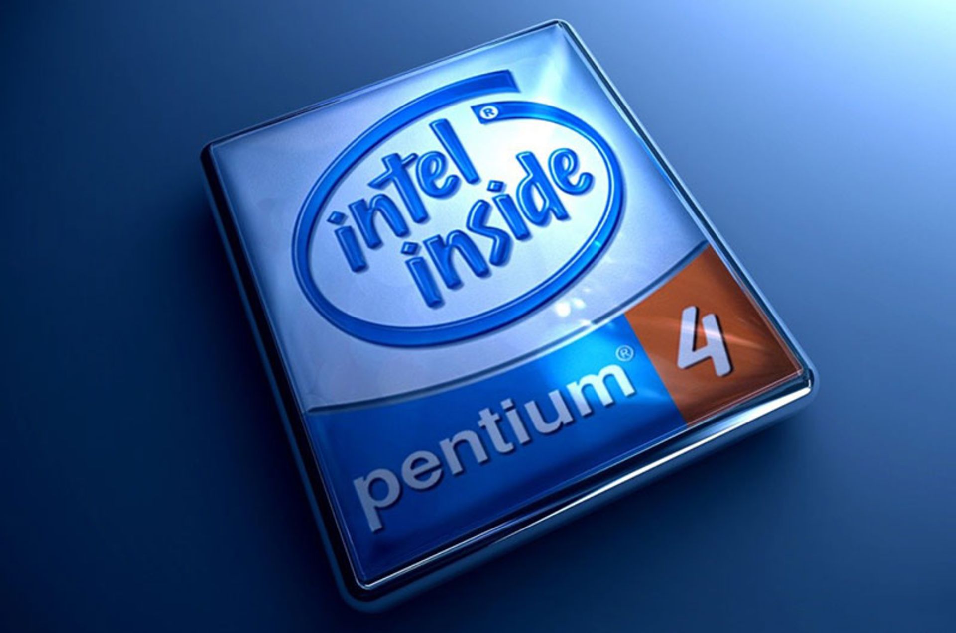 مرجع متخصصين ايران لوگوي پردازنده اينتل پنتيوم 4 intel pentium 4 cpu logo