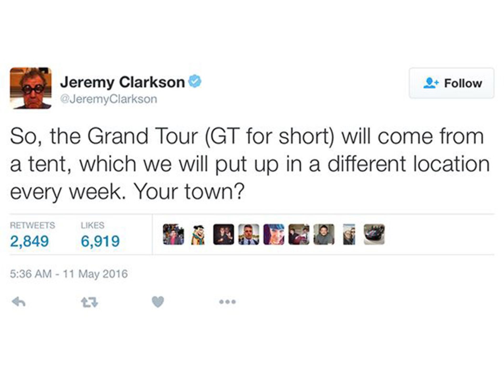 جرمی کلارکسون گرند تور