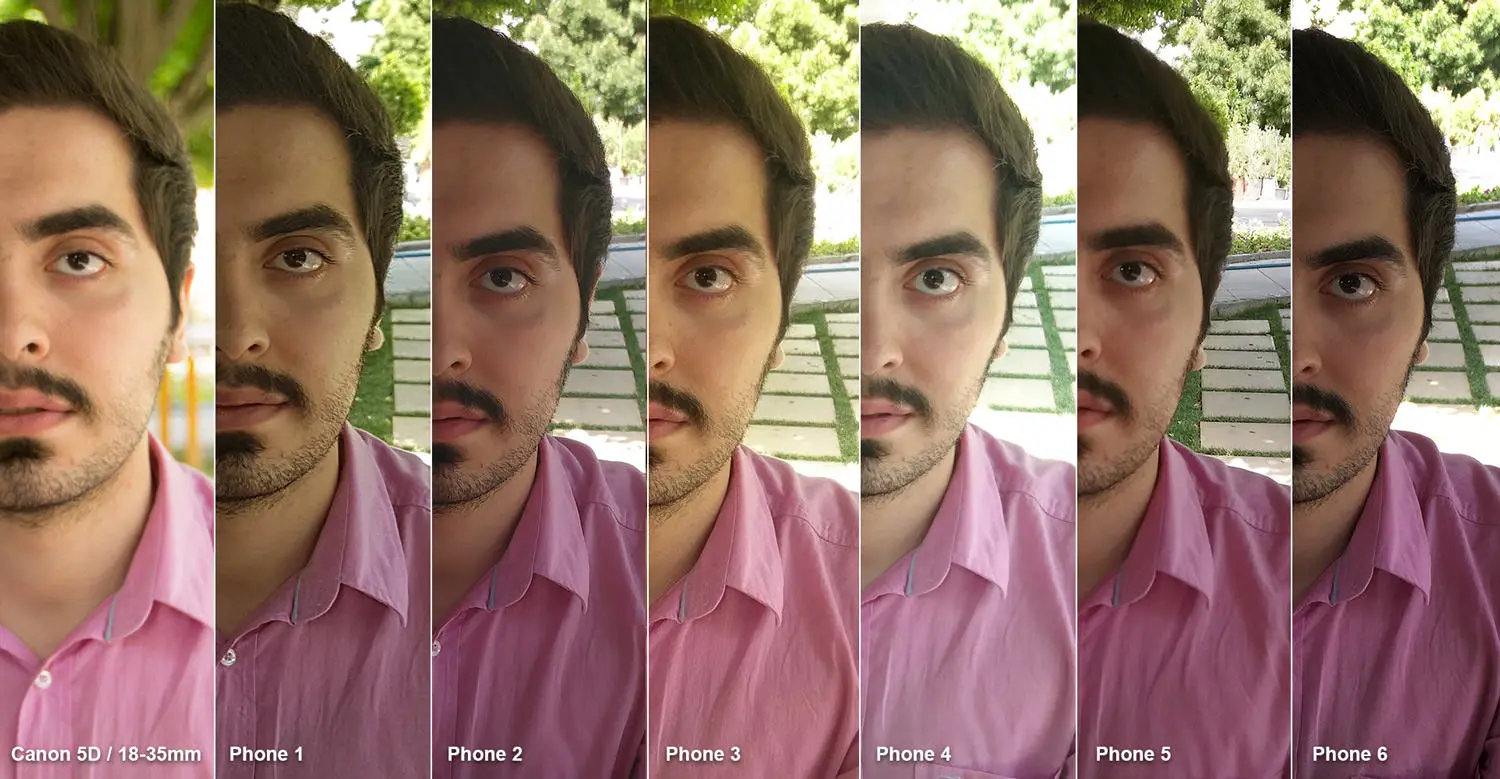مقایسه دوربین Galaxy S7 vs iPhone 6s Plus vs Xperia Z5 vs LG G5 vs HTC 10 vs P9 vs 