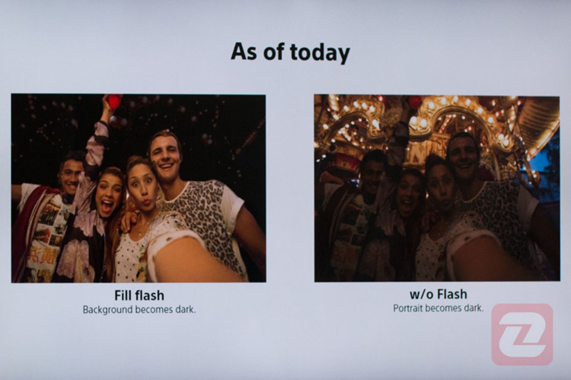 دوربین سلفی Xperia XA