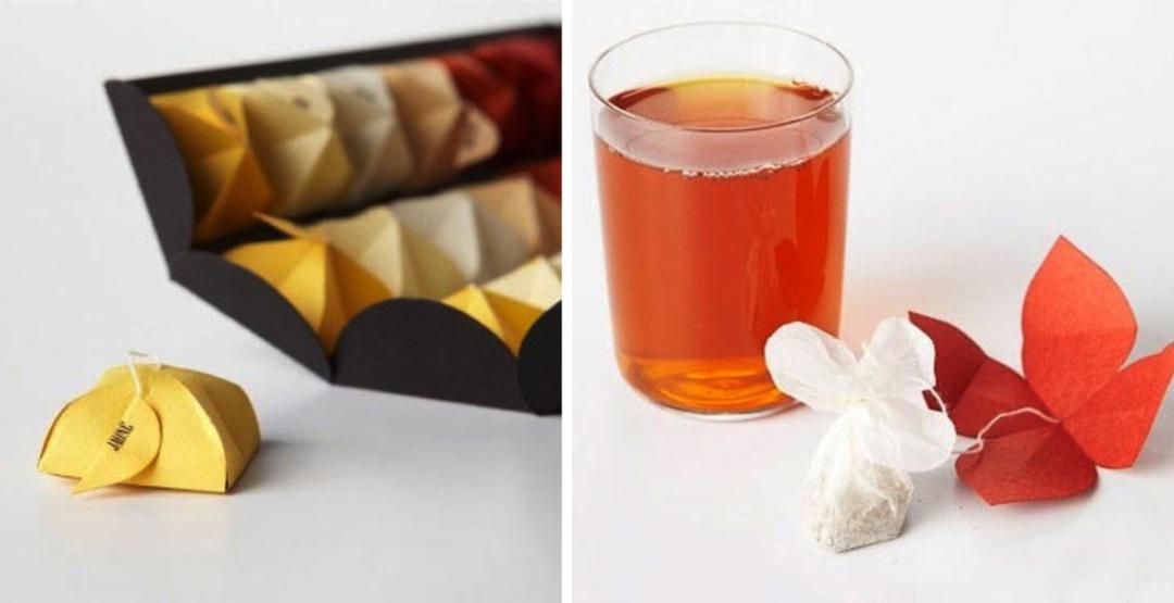 خلاقیت در طراحی و بسته بندی چای کیسه‌ای