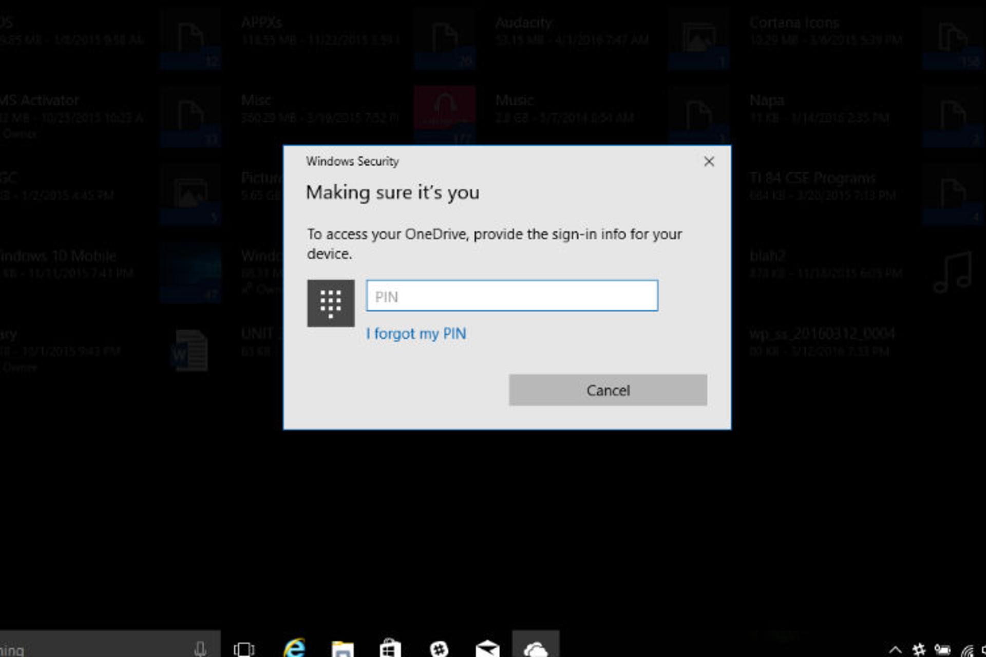onedrive universal app updaet