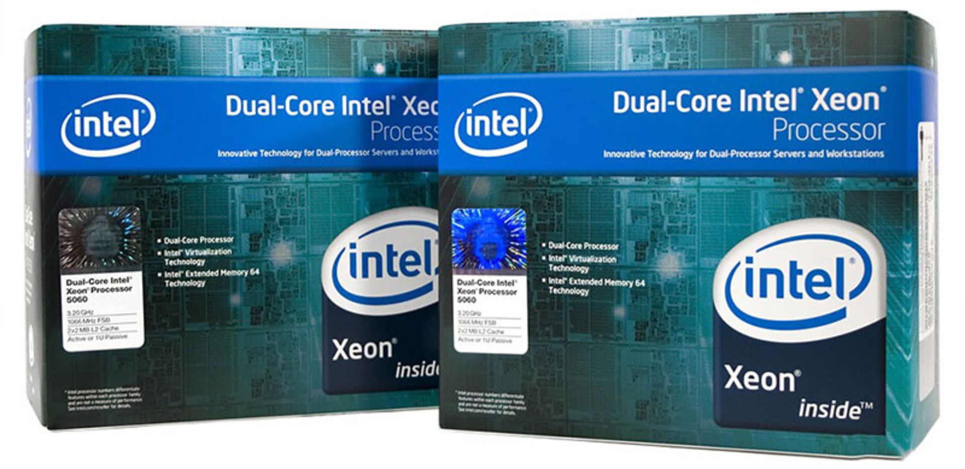 پردازنده دو هسته ای زئون اینتل intel xeon cpu