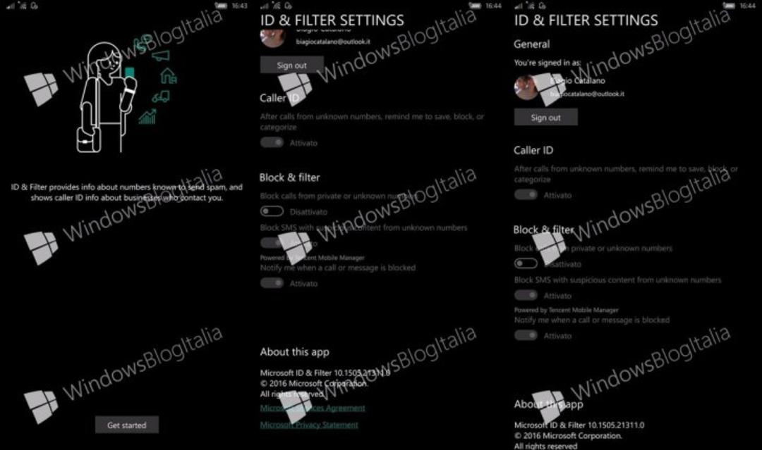 ID & Filter
