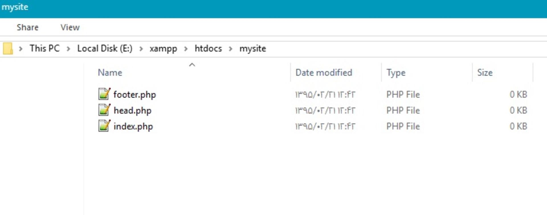 php tuts - mysite project