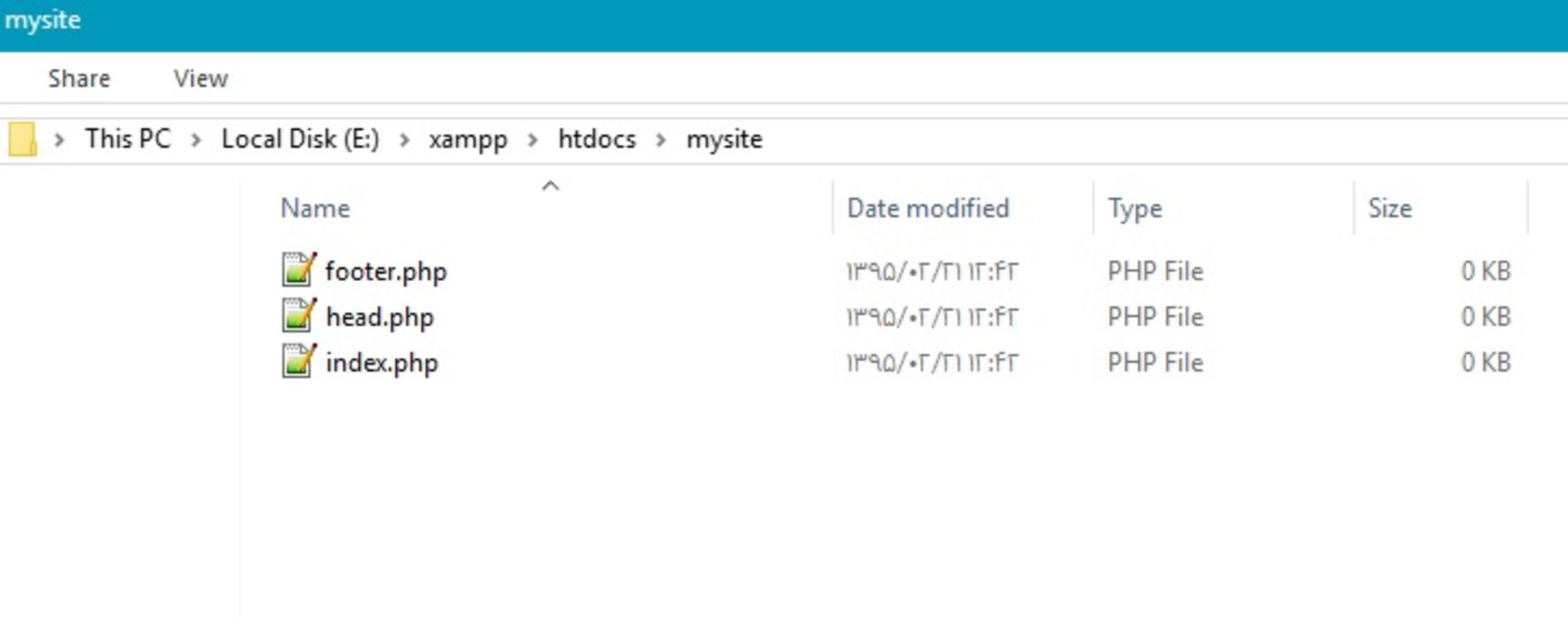 php tuts - mysite project