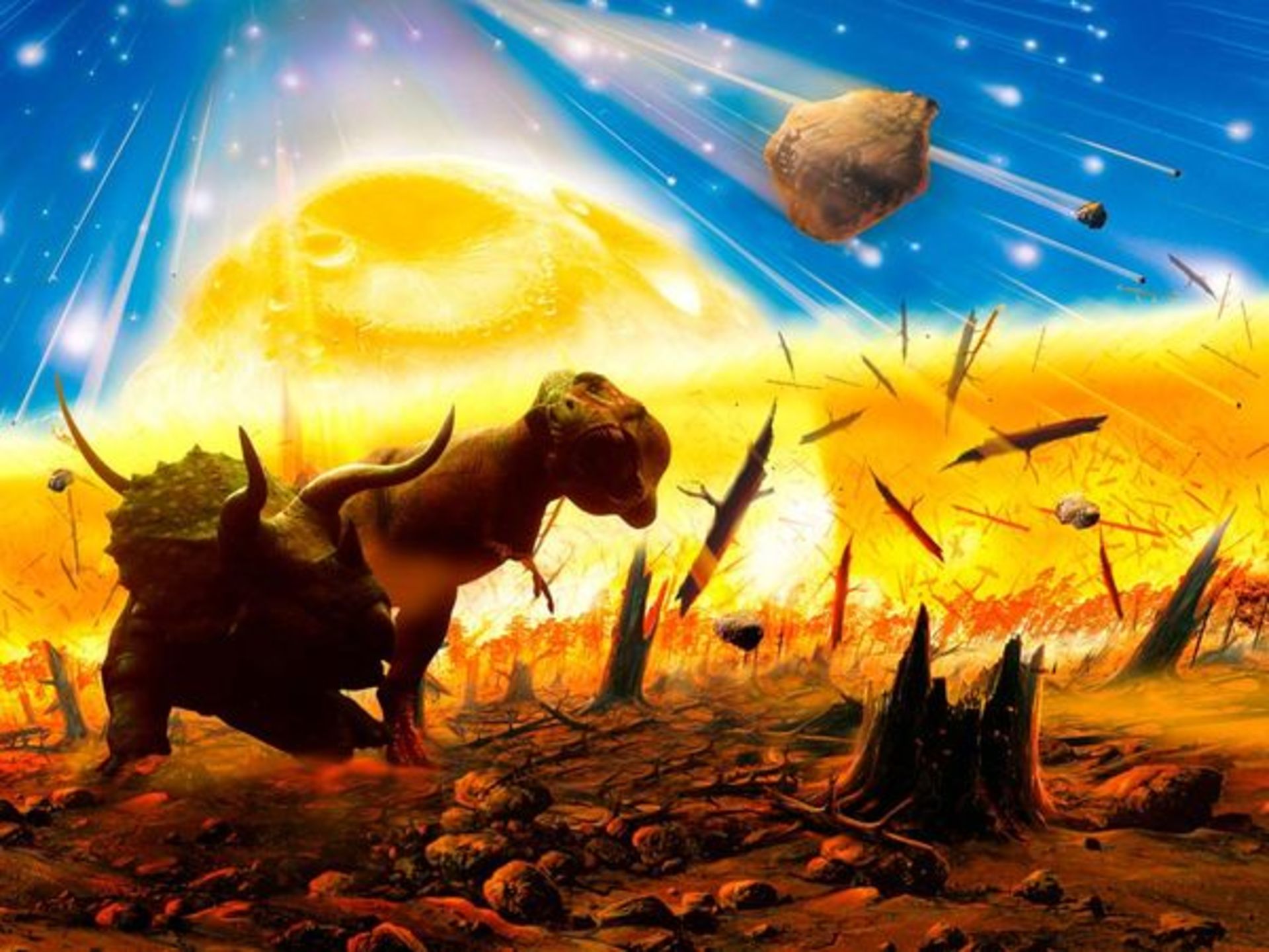 برخورد سیارک و انقراض دایناسورها