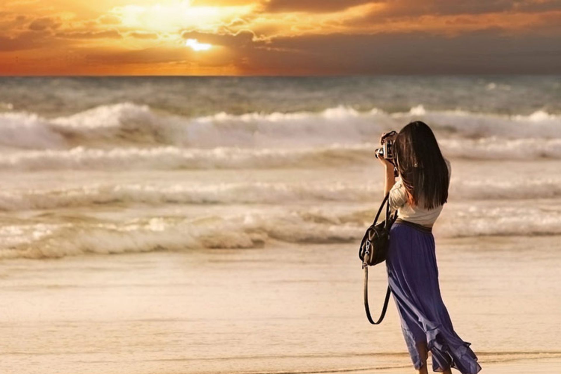 عکاسی در ساحل