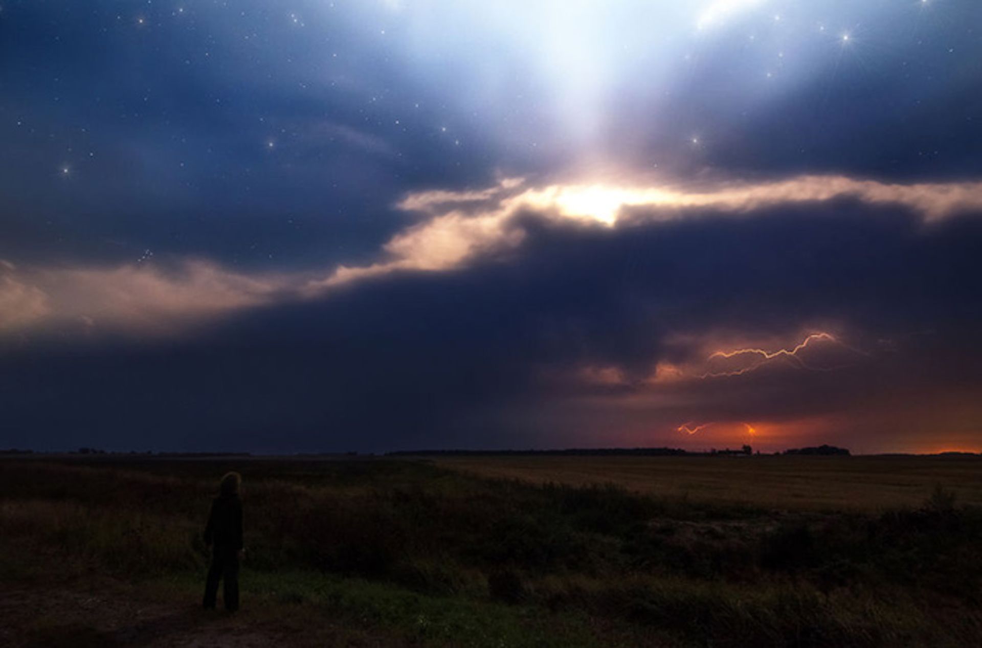 زیبایی شب‌های پر ستاره لیتوانی در قاب تصویر