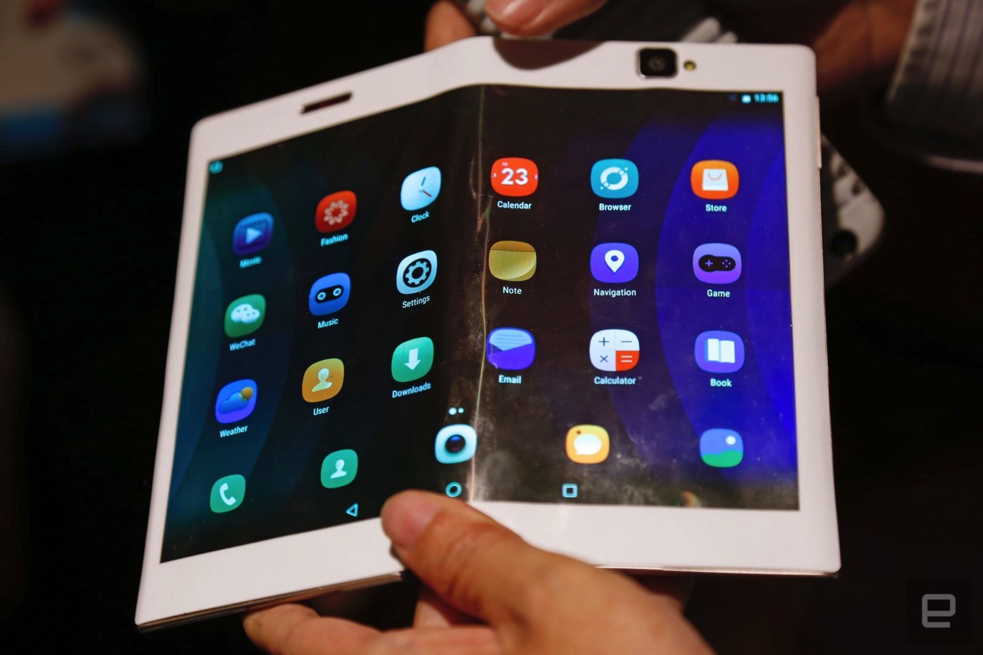 تبلت تاشدنی لنوو