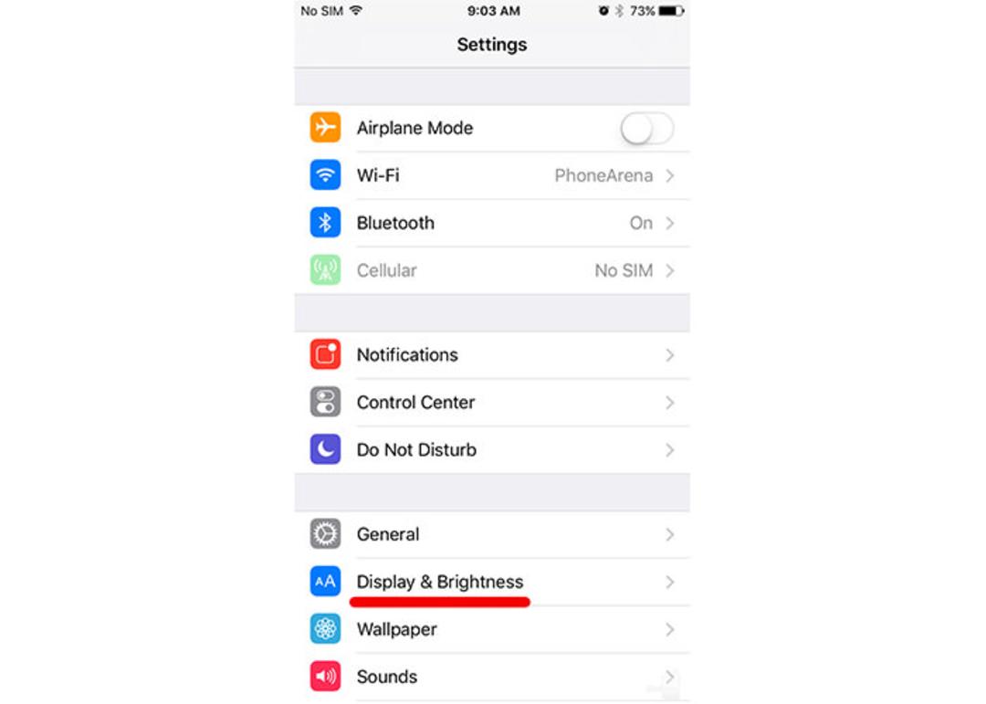 بیدار شدن نمایشگر iOS 10