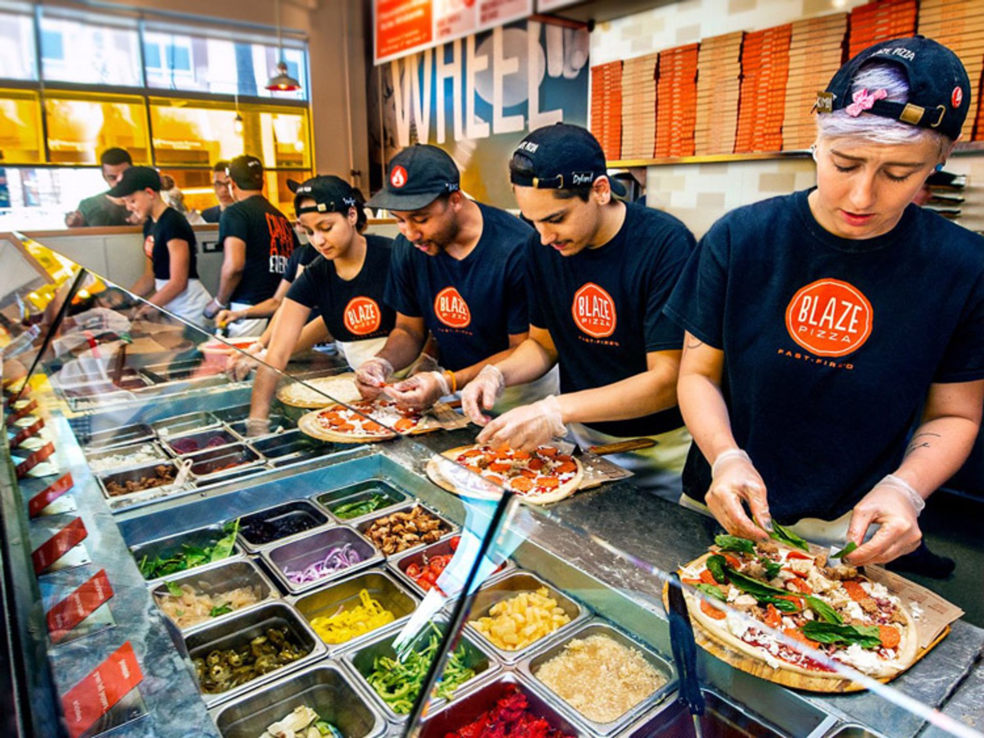 Blaze Pizza متعلق به لبرون جیمز