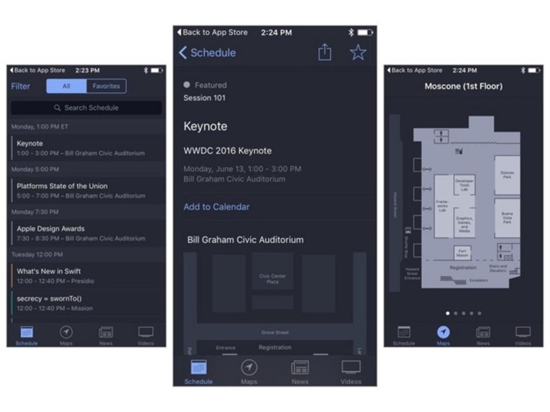 dark mode ui ios 10