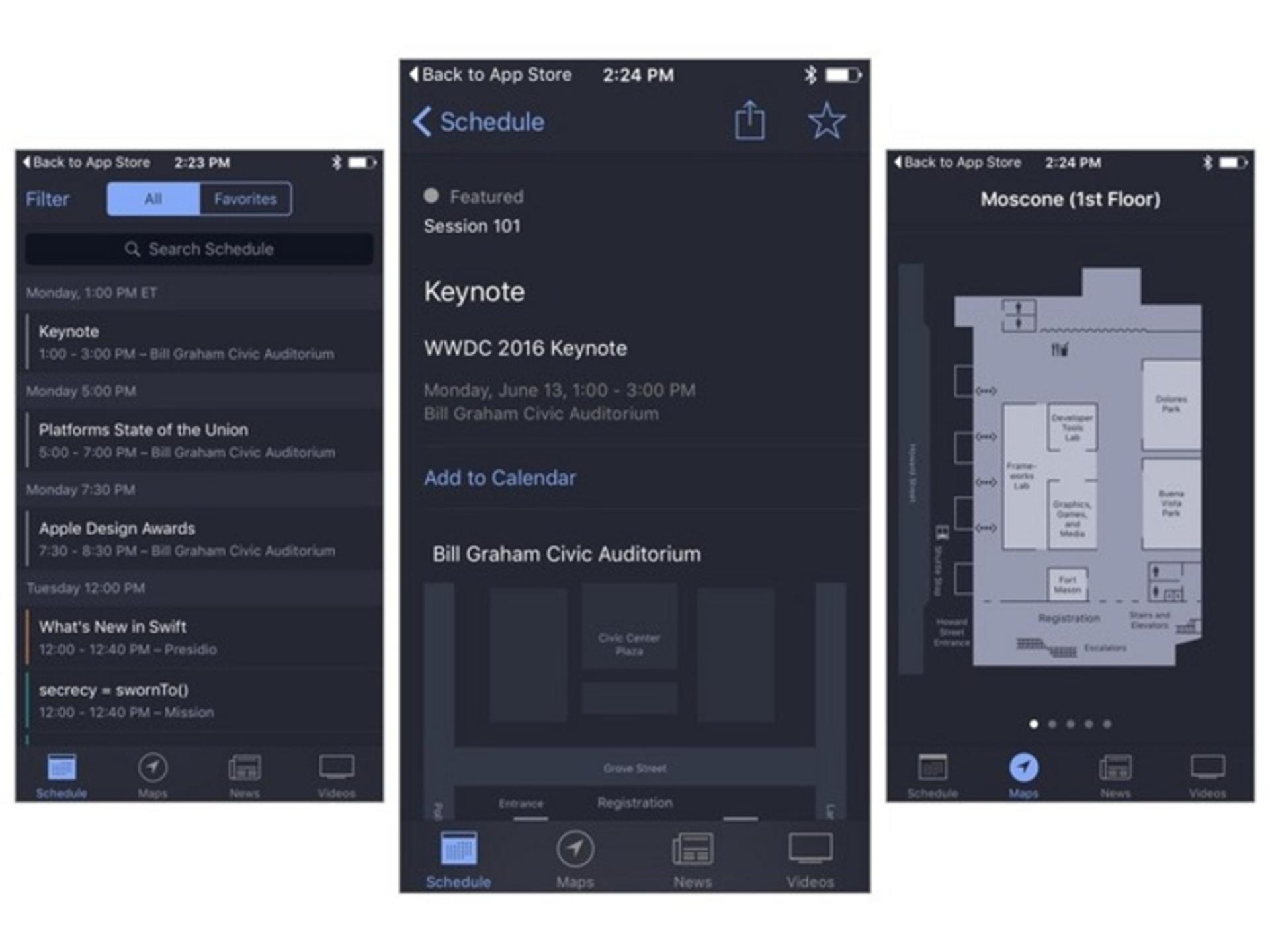 dark mode ui ios 10