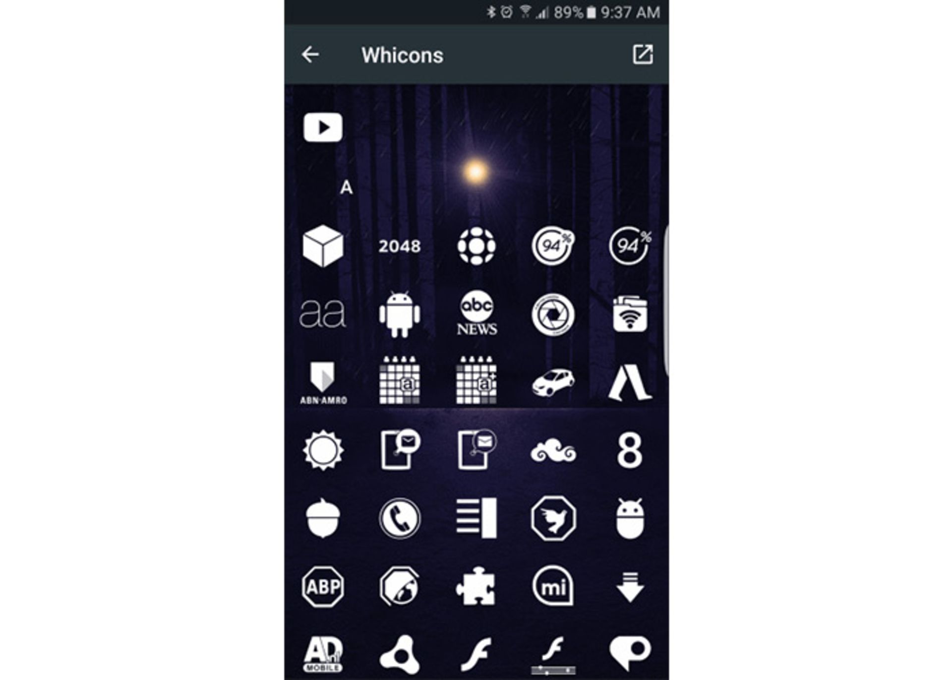 تغییر آیکون اندروید