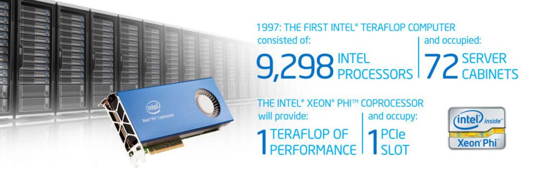 کمک پردازنده زئون فی xeon phi