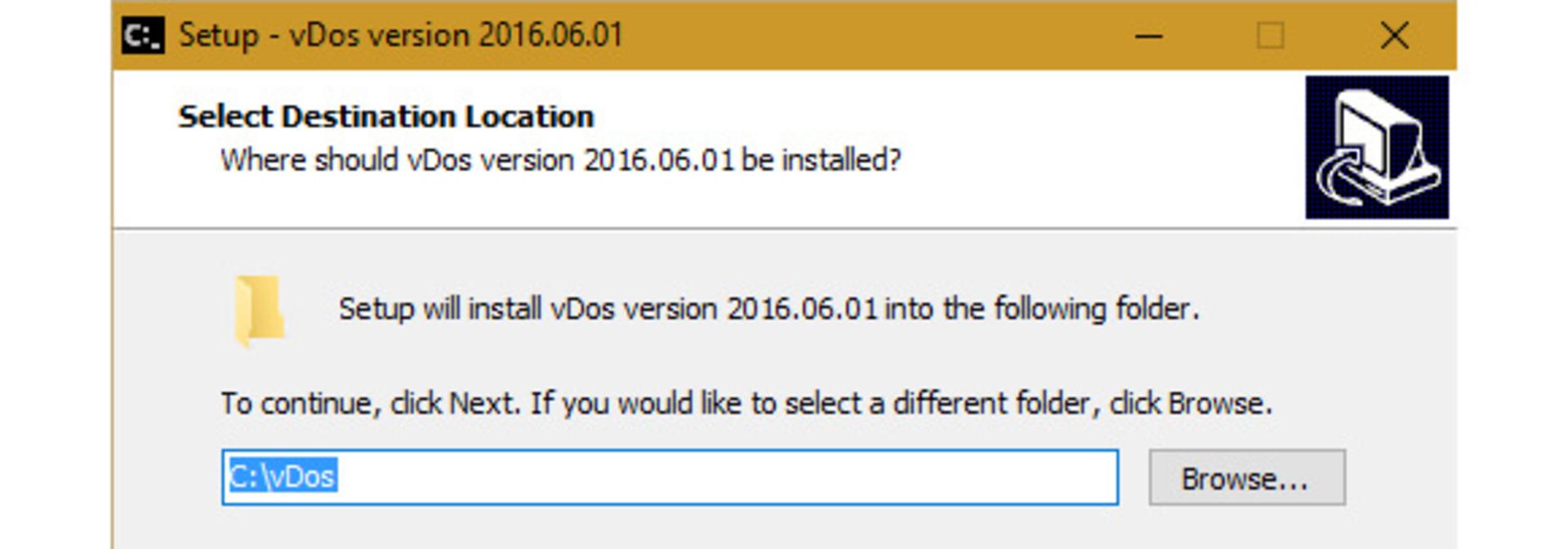 VDOS installation