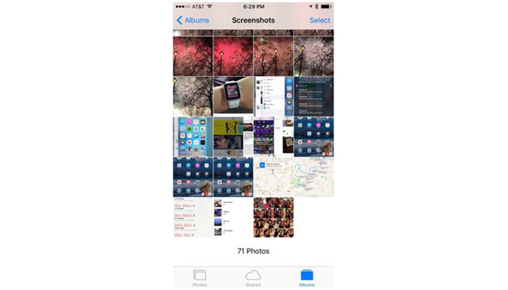 ژست لمسی iOS