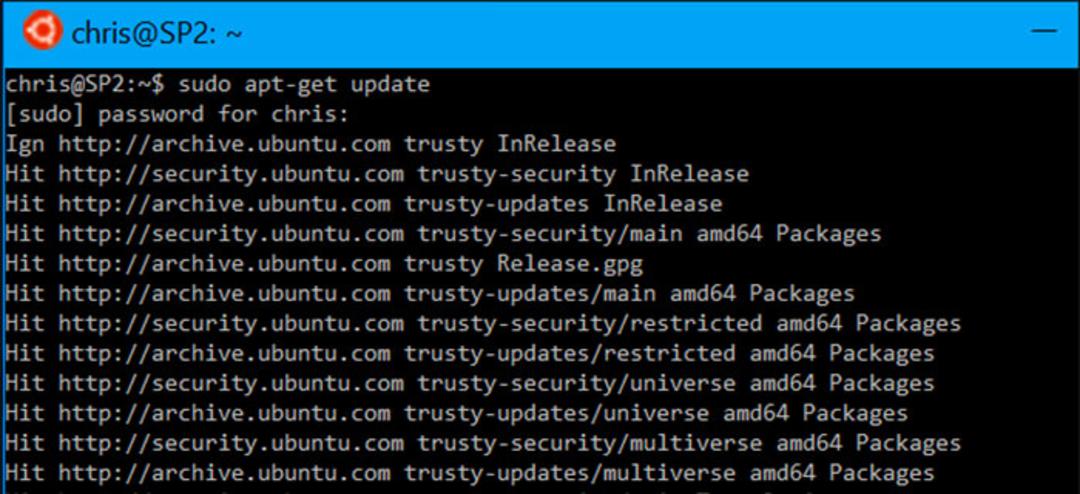 Bash Shell در ویندوز 10