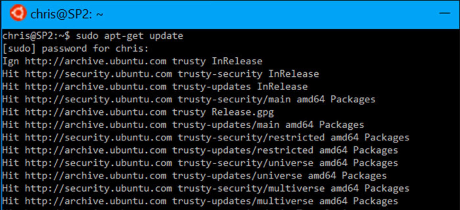 Bash Shell در ویندوز 10