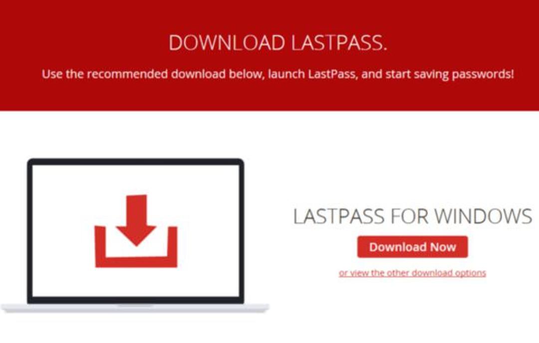 A built-in password-manager app for Windows 10