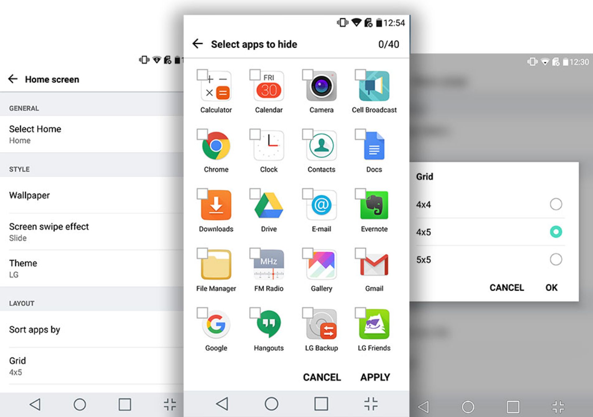 اسکریت شات ال جی جی 5