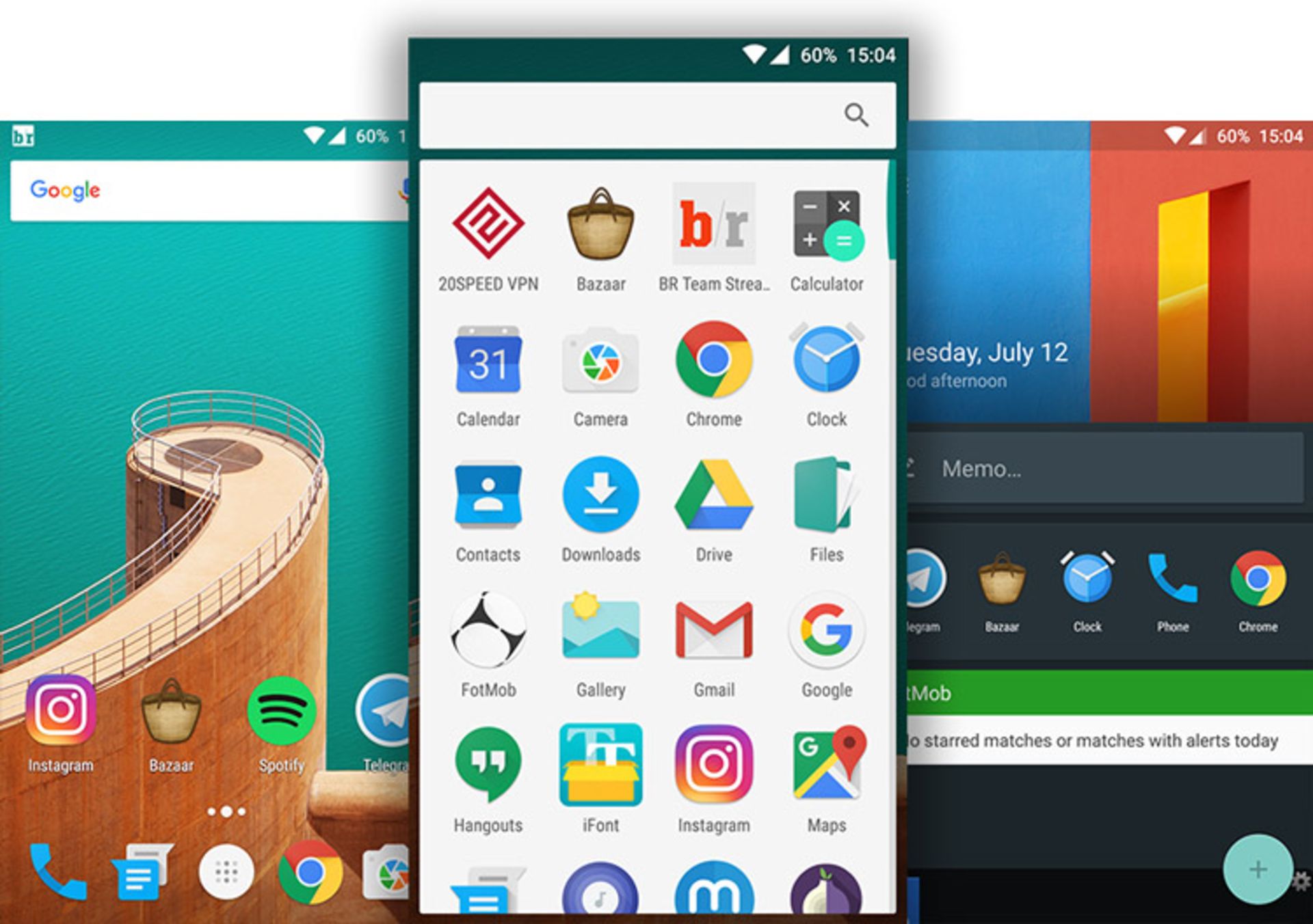 اسکرین شات وان پلاس 3