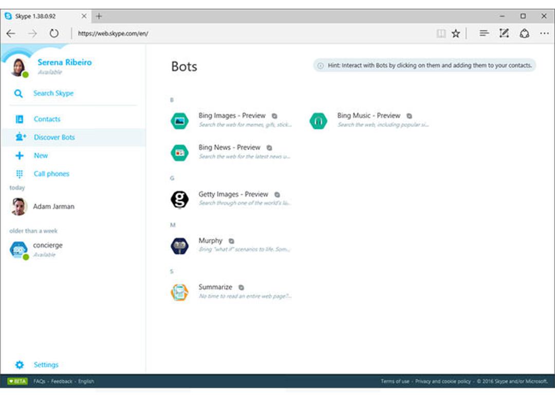 Skype Bots