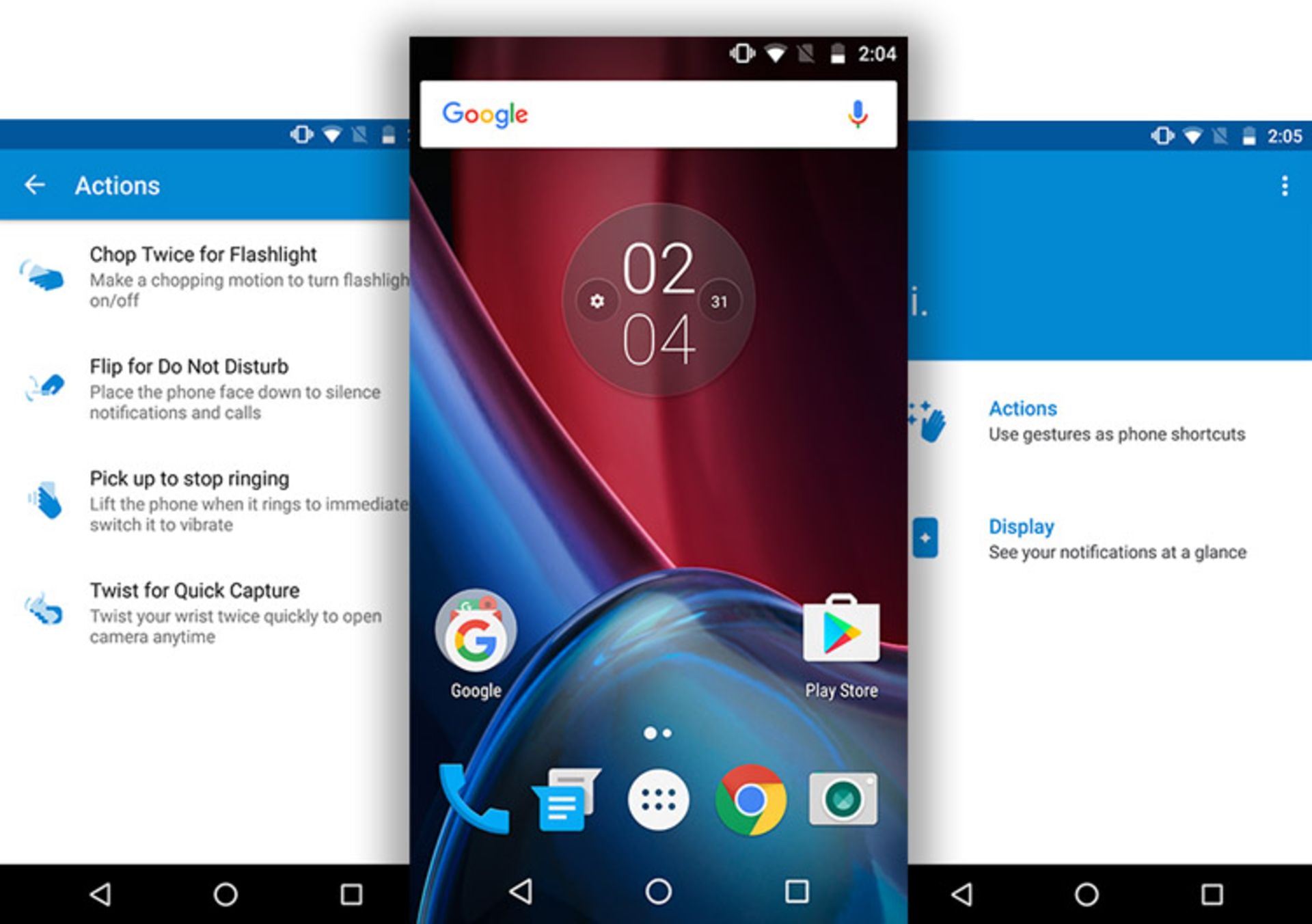 اسکرین شات موتو جی ۴ پلاس