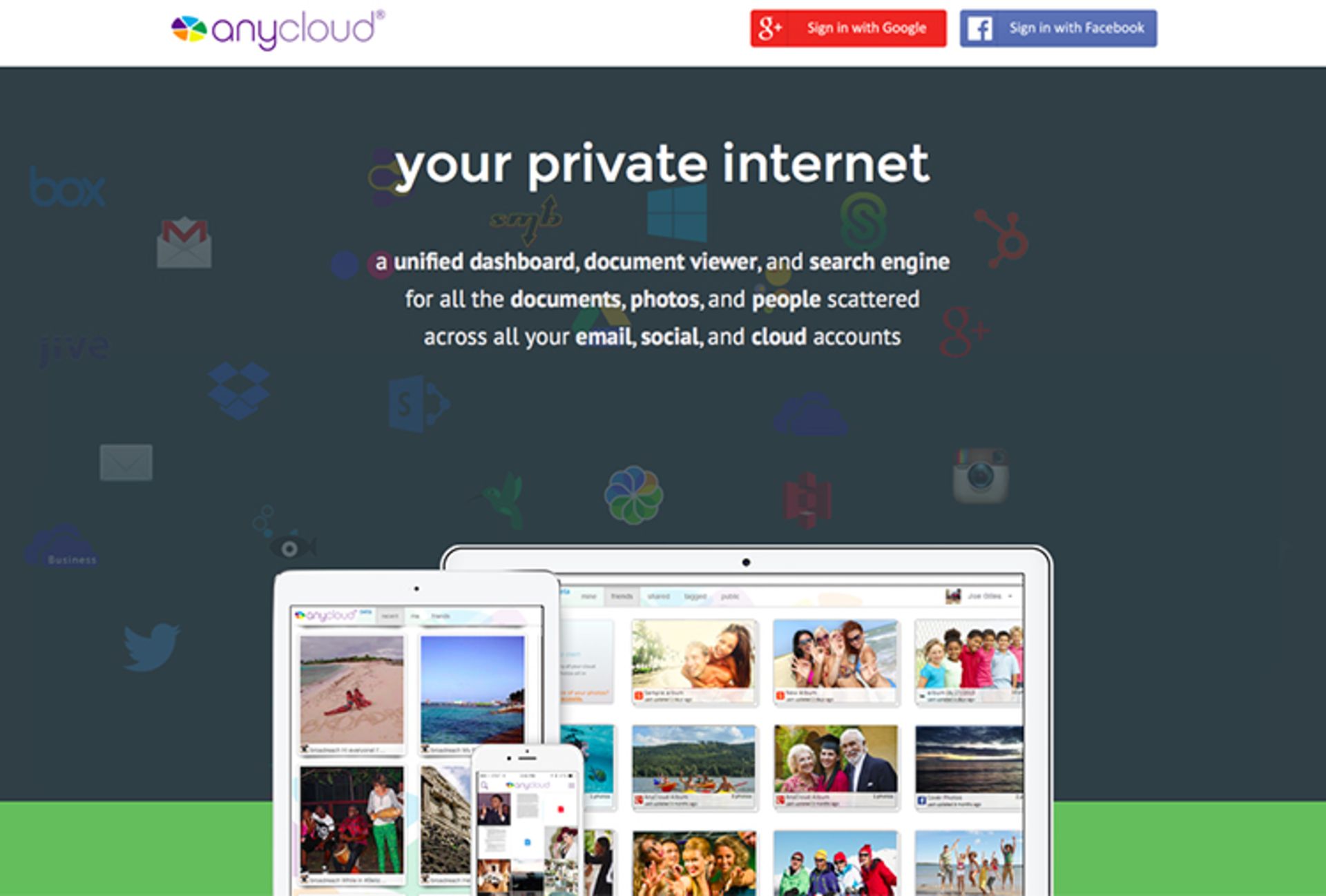website