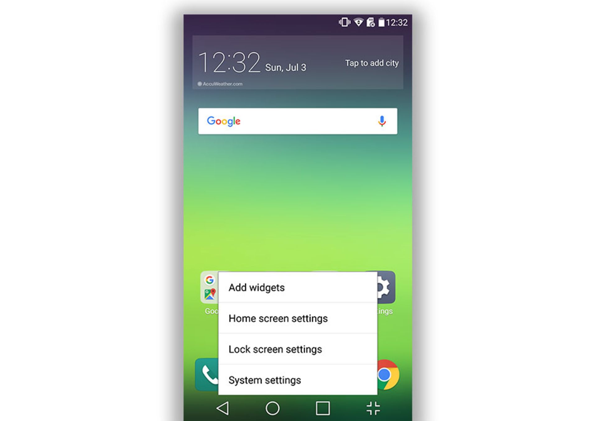 اسکریت شات ال جی جی 5