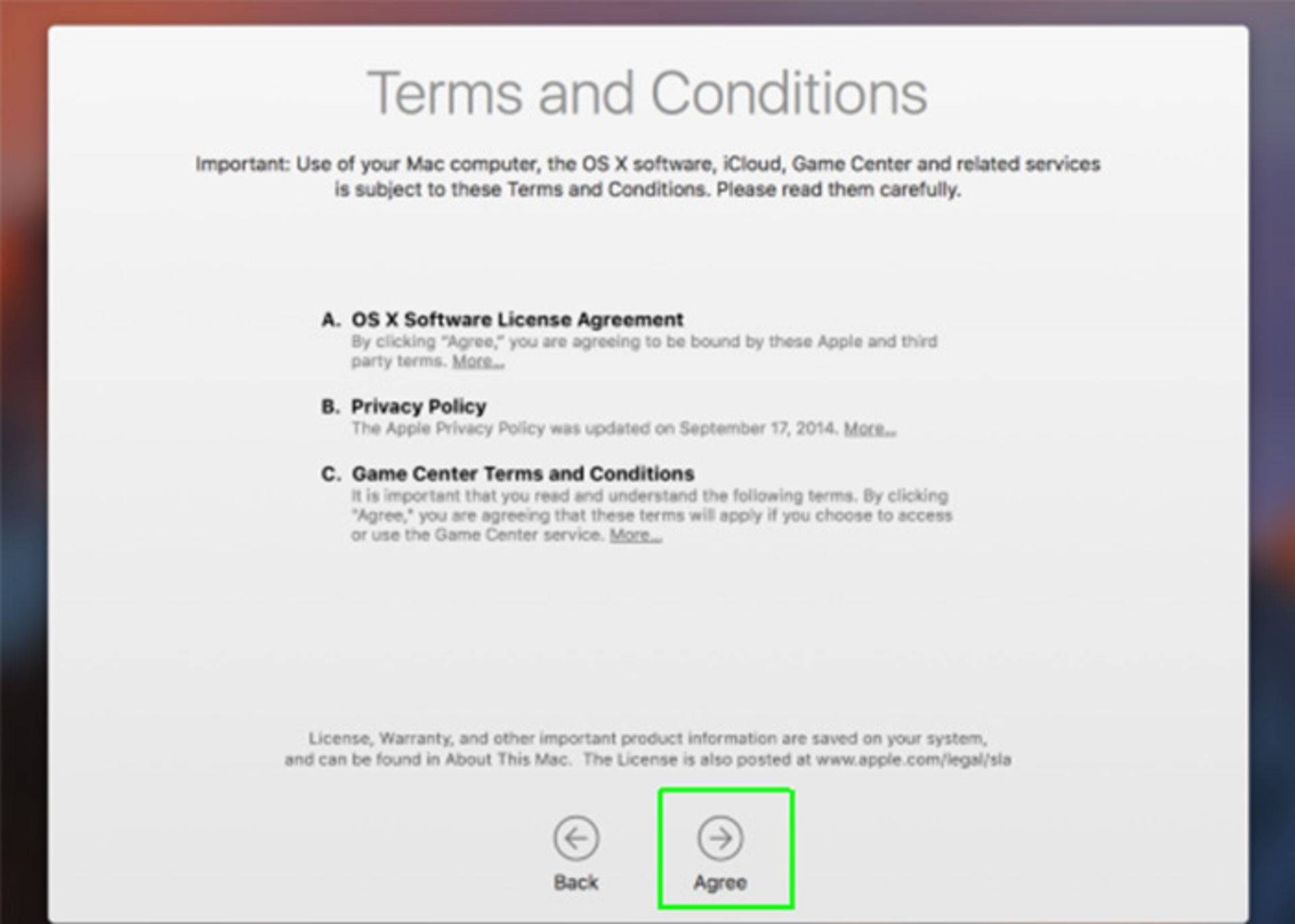 نصب macOS Sierra