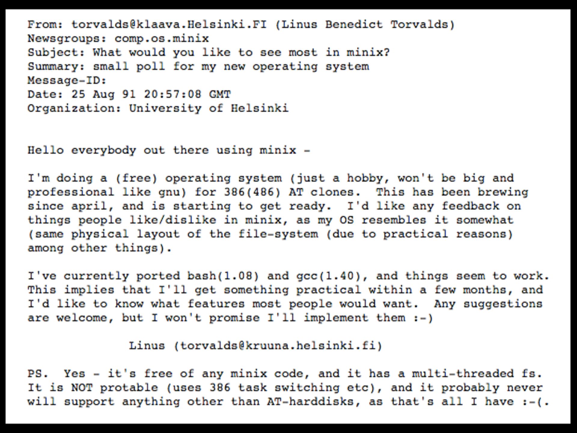 ایمیل توروالدز