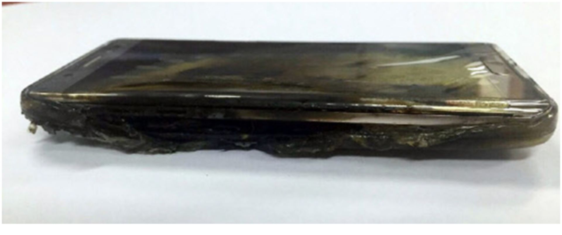 گلکسی نوت 7 منفجر شده