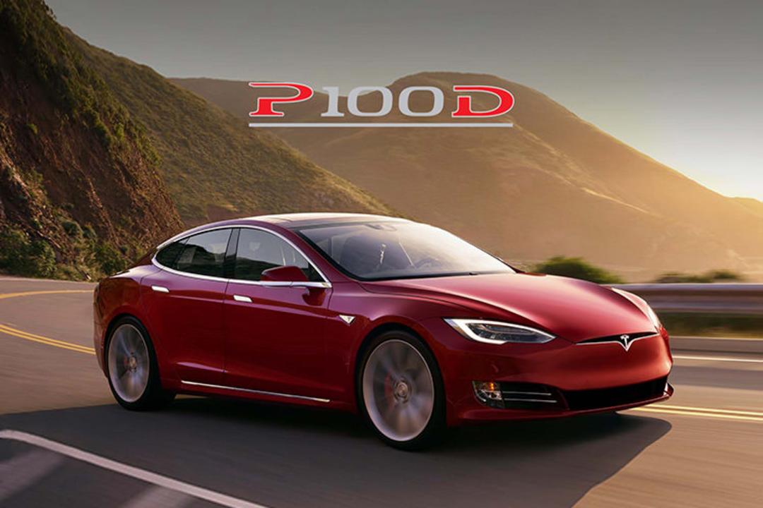 تسلا مدل اس p100d