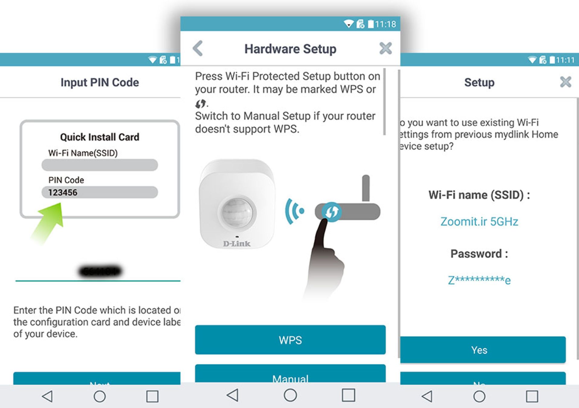 راه‌اندازی موشن سنسور