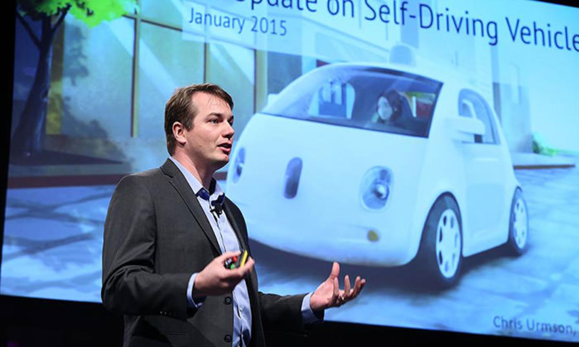 کریس ارمسون خودروی خودران گوگل