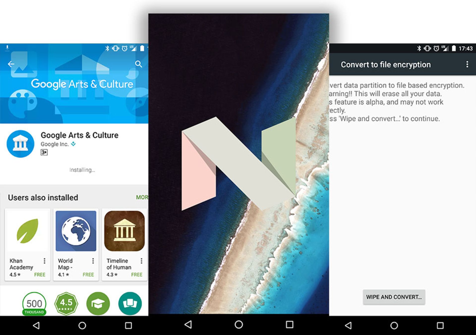 تغییرات پشت پرده اندروید نوقا