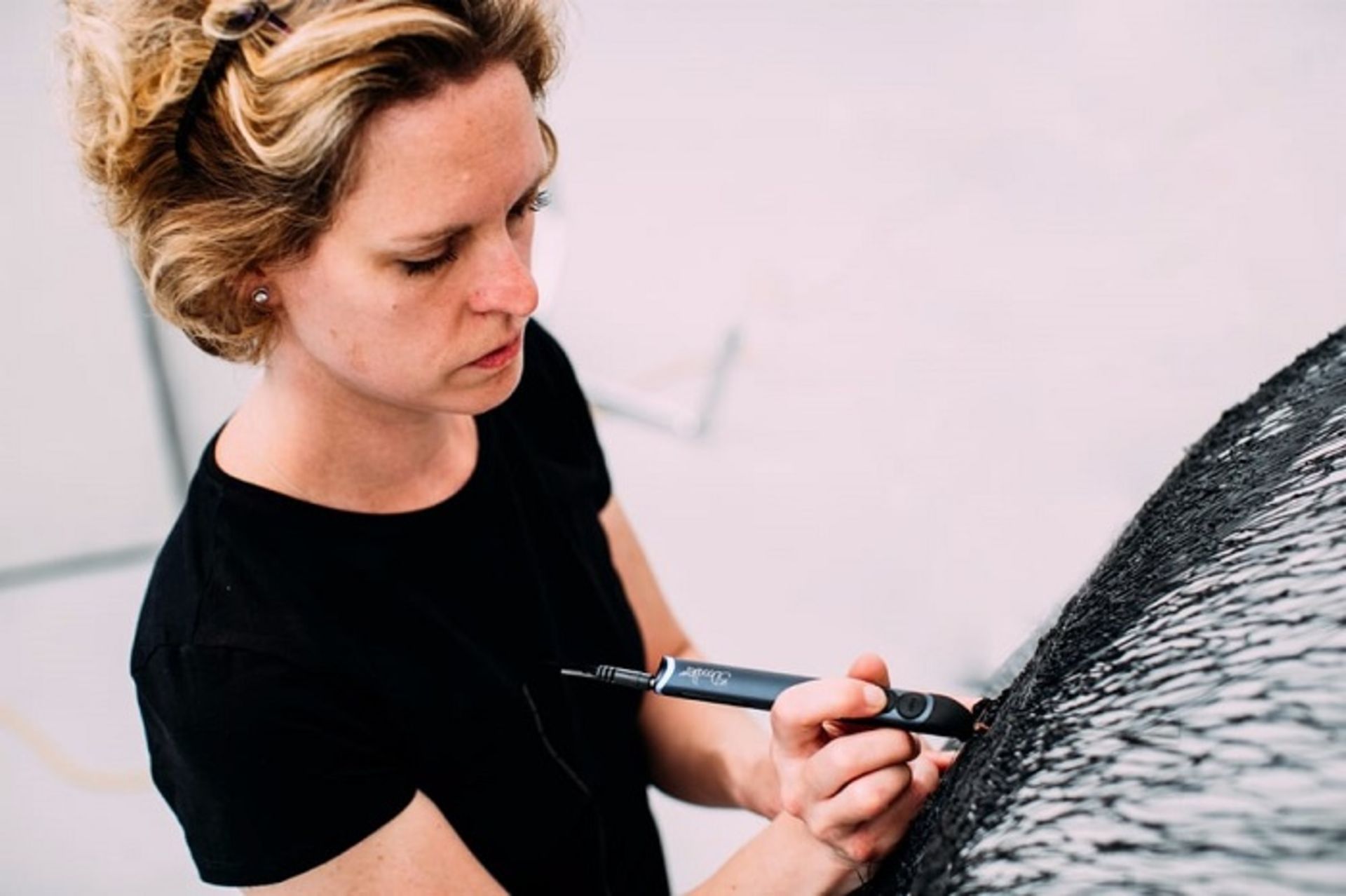 پرینت سه بعدی نیسان قشقایی نسخه‌ی سیاه