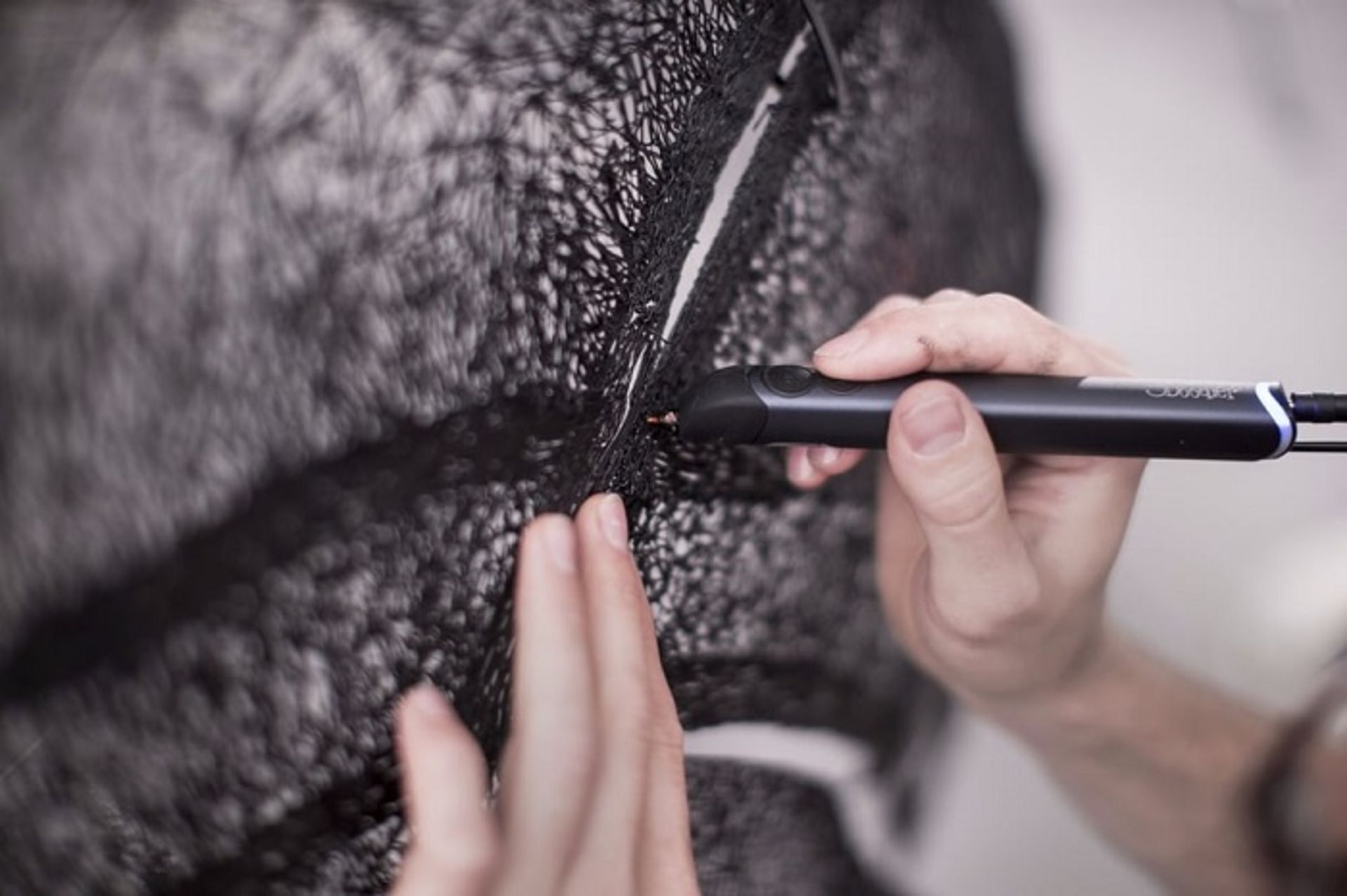 پرینت سه بعدی نیسان قشقایی نسخه‌ی سیاه