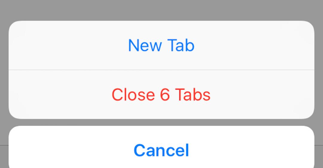 Close All Safari Tabs 