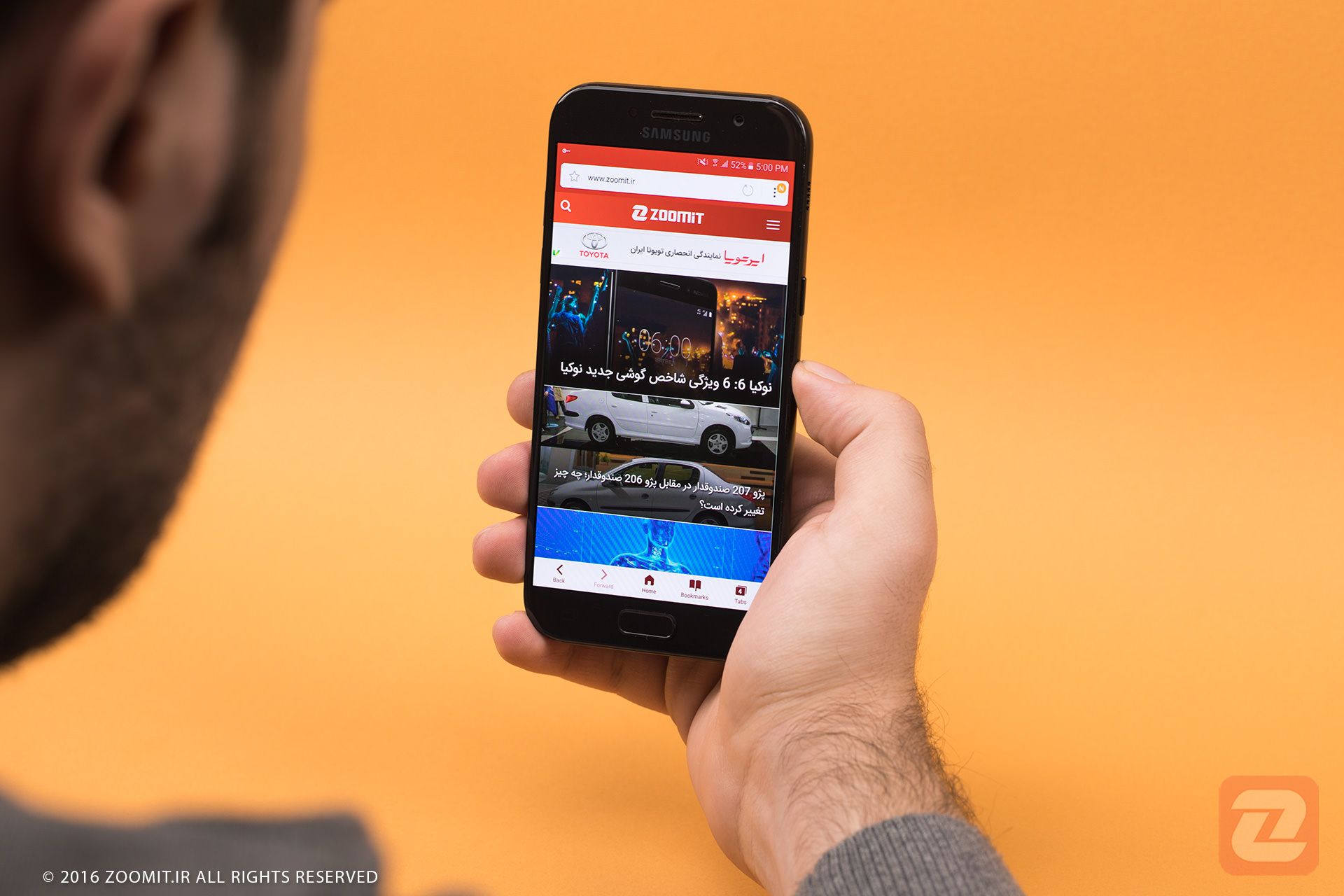 سامسونگ گلکسی A5 نسخه 2017 / samsung galaxy a5 2017