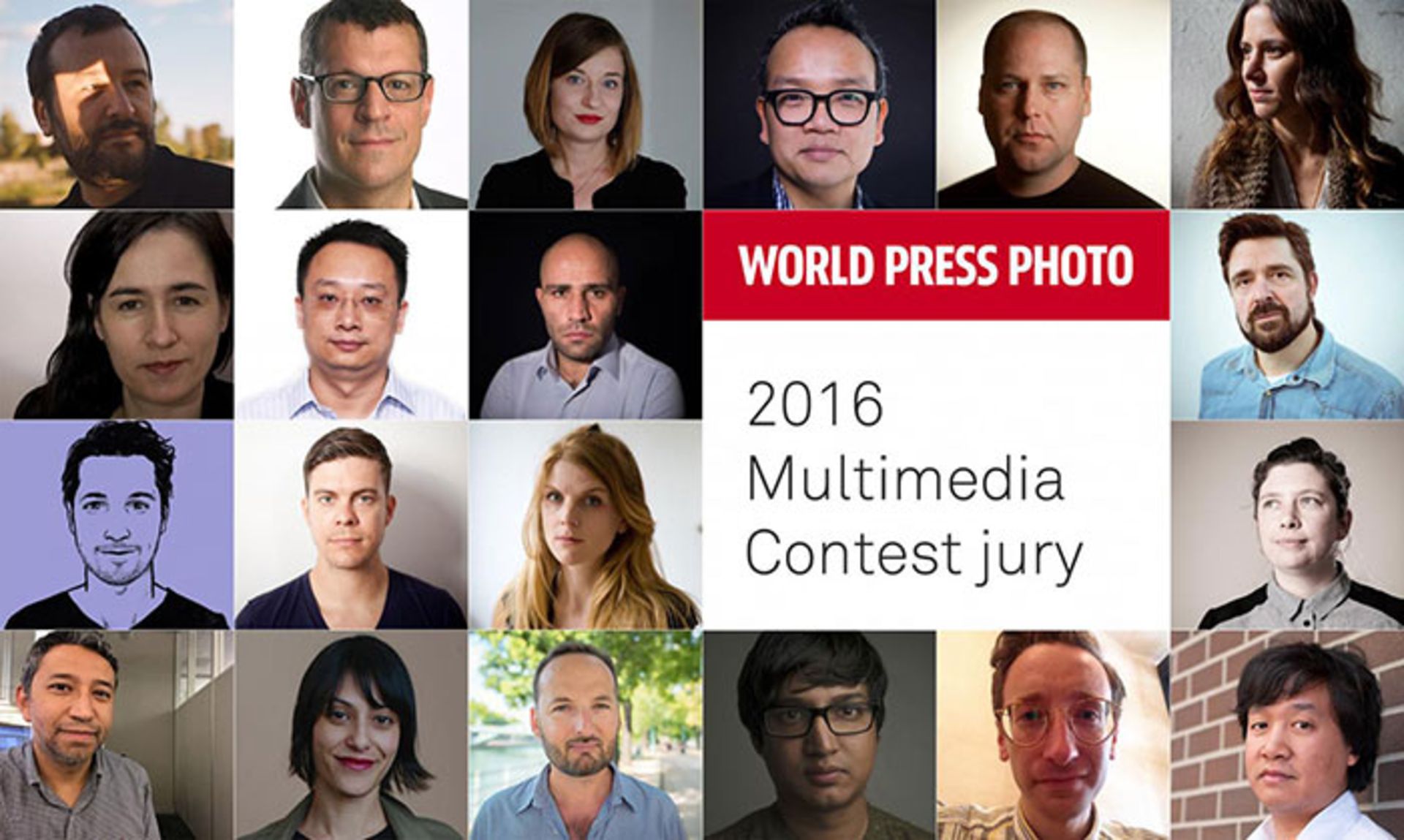 هیئت داوران مسابقه عکس خبری سال 2016