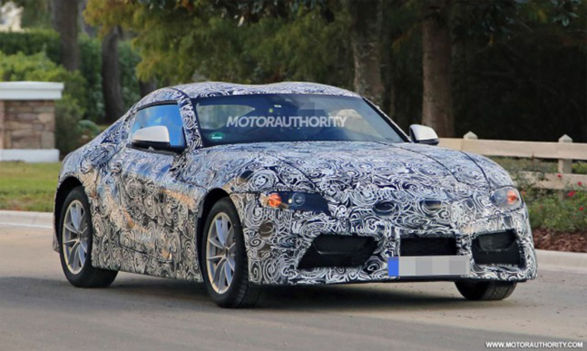 تویوتا سوپرا 2019 رندر